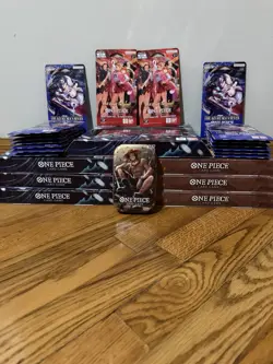 One Piece CCG Illustration Vol 6/Tins Vol 2/Booster Packs Sealed Lot- READ - Image 1