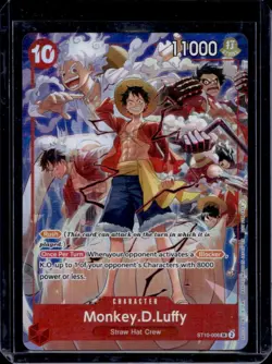2025 One Piece Day Dallas Monkey D Luffy Promo #ST10-006 - Image 1