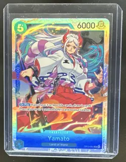 2025 One Piece Carrying On His Will Yamato Super Rare #OP13-054 - Image 1