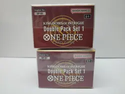 One Piece Double Pack Set Volume 1, Kingdoms of Intrigue OP04 Lot of 2 Sealed - Image 5
