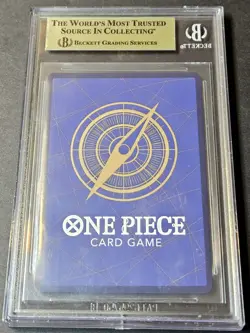 One Piece Romance Dawn Crocodile SR PAR Art 2022 BGS 10 #OP01-067 - Image 2