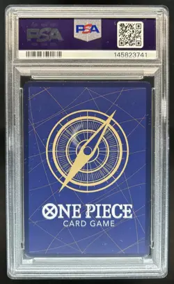 2025 One Piece 3rd Anniversary Shanks Gold #OP09-10 PSA 10 - Image 2