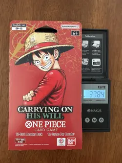One Piece OP-13 CARRYING ON HIS WILL Sleeved Booster Pack - Heavy - 37.84 g 🔥🔥 - Image 1