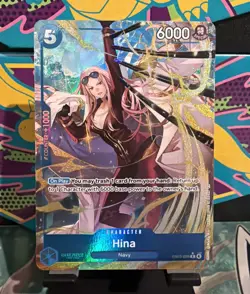 One Piece Heroines Edition Hina R Alt Art AA EB03-025 English NM - Image 1