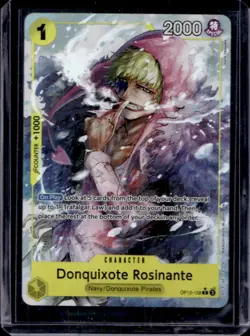 2025 One Piece Legacy of the Master Donquixote Rosinante Alternate Art #OP12-108 - Image 1
