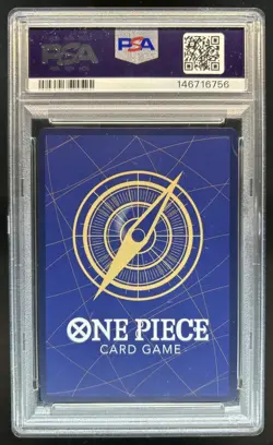 2022 One Piece Romance Dawn Nami Alternate Art Errata #OP01-016 PSA 10 - Image 2
