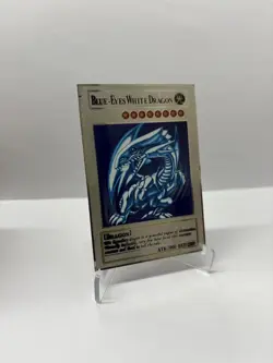 BDUE EYES WHITE DRAGON Metal Yu-Gi-Oh! Card-Collectible Gift Display - Image 1