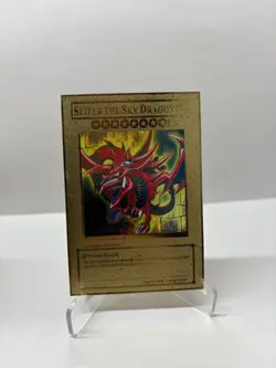 SLIFER THE SKY DRAGON Metal Yu-Gi-Oh! Card-Collectible Gift Display - Image 1