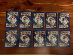 10 VINTAGE Pokemon Cards from Classic WOTC Sets!! - Image 2