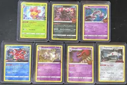Pokemon TCG Stamped Card Lot SWSH Era 7 Cards - Image 1