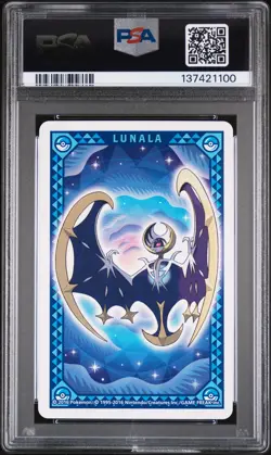 2016 POKEMON MOON PLAYING CARDS 8 OF CLUBS ORICORIO PA'U STYLE PSA 9 - Image 2