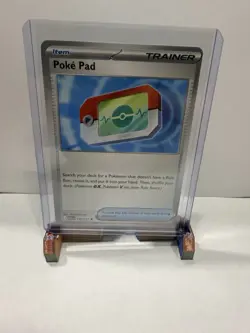 Pokemon Poke Pad Trainer Item 198/217 TCG Card English Card Stock Pokemon TCG - Image 1