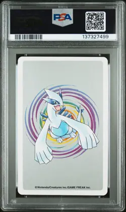 2000 POKEMON SILVER VERSION PLAYING CARDS 4 OF SPADES #162C FURRET PSA 9 - Image 2