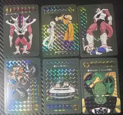 Dragon Ball Z Carddass Visual Adventure Lot Of 6 Cards PRISM TCG BANDAI - Image 1