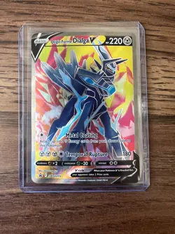 NM/Mint Origin Forme Dialga V SWSH255 Promo Full Art Pokemon Card - Image 1