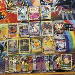 Pokemon Card Lot Full Art Alt Art Fire Sylveon Pikachu - Image 1