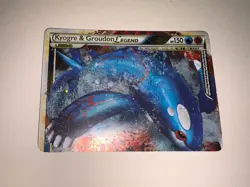 Kyogre & Groudon Legend 87/90 Undaunted Ultra Rare Holo Pokemon TCG Card - Image 1
