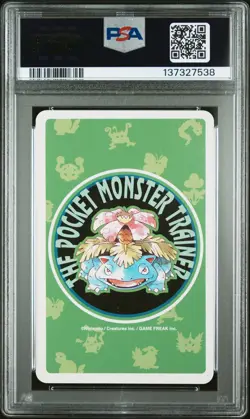 1996 POKEMON GREEN VERSION PLAYING CARDS 3 OF SPADES #042 GOLBAT PSA 10 - Image 2