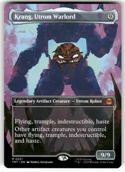 Krang, Utrom Warlord (Borderless) 221 NM MTG TMT Magic - Image 1