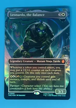 Leonardo, the Balance - Commander: Teenage Mutant Ninja Turtles Foil - Image 1