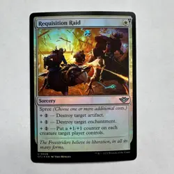 Requisition Raid 26 NM Foil U Outlaws of Thunder Junction MTG - Image 1