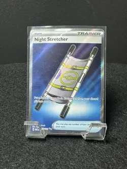 Night Stretcher Mega Evolution Holo Card 173/132 NM Condition Pokemon - Image 1