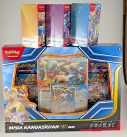 Lot of 4 Pokemon - Mega Kangaskan Ex Box + 3 Booster Bundle (Destin, JTG, SSP) - Image 2