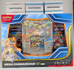 Lot of 4 Pokemon - Mega Kangaskan Ex Box + 3 Booster Bundle (Destin, JTG, SSP) - Image 5