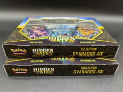 Lot of (2) Pokemon TCG Hidden Fates Collection Gyarados GX Sealed - Image 3