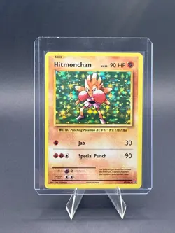 Hitmonchan Pokemon Evolutions 62/108 Holo Rare Holofoil Near Mint - Image 1