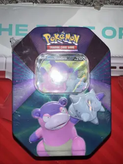 💥Pokemon TCG Galarian Slowbro V Forces Tin Brand New Sealed ✅ TRUSTED SELLER 820650808401 - Image 1