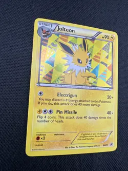 Jolteon BW91 Black Star Promo 2013 Holo Rare Pokemon Card TCG - LP - Image 2