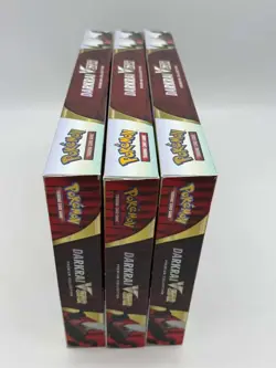 Lot of (3) Pokemon TCG Darkrai VSTAR Premium Collection Sealed - Image 2