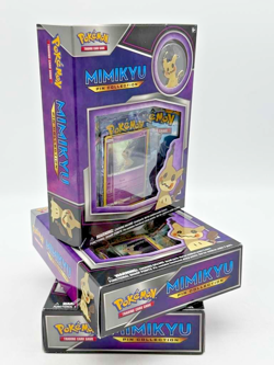 Lot of (3) Pokemon TCG Mimikyu Pin Collection Sealed - Image 1