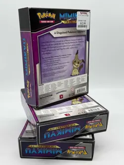Lot of (3) Pokemon TCG Mimikyu Pin Collection Sealed - Image 4