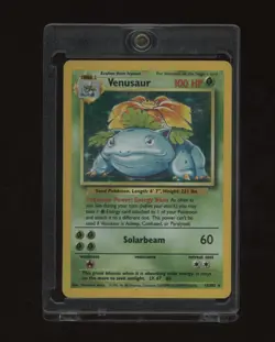 1999 Pokemon Game Base Set #15 Venusaur Holo Rare - Image 1