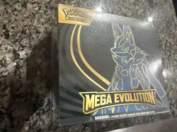 Pokemon TCG Mega Evolutions Elite Trainer Box Lucario Art - Image 2