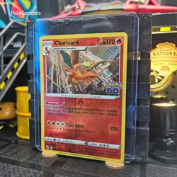 Charizard Pokemon Go Reverse Holo Pokemon TCG 010/078 Rare - Image 2