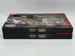 Lot (2) Pokemon Paldean Fates Great Tusk ex & Iron Treads ex Premium Collection - Image 4