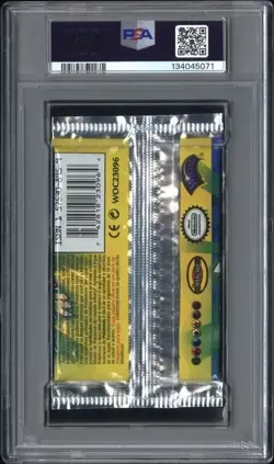 1999 POKEMON BASE SET PACK BASE FOIL PACK VENUSAUR-PORTUGUESE PSA 8 - Image 2
