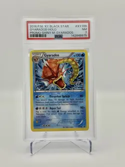 2016 POKEMON XY BLACK STAR PROMOXY109 GYARADOS-HOLO SHINY MEGAGYARADOS - Image 1
