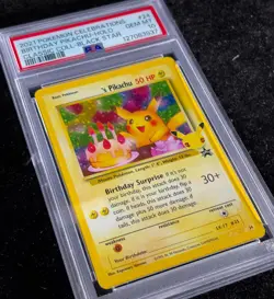 PSA 10 Birthday Pikachu #24 Celebrations Classic Collection English - Pokemon - Image 4