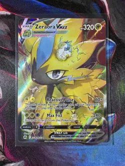 Zeraora VMAX GG42/GG70 Crown Zenith: Galarian Gallery Pokemon TCG Minty - Image 1