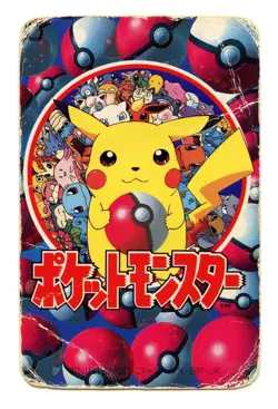 1998 Vintage Clefairy/Jigglupuff 8 of Spades Pokemon Televi-kun Playing Card - Image 3