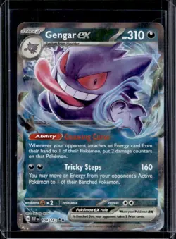 2024 Pokemon Temporal Forces Gengar ex #104/162 - Image 1