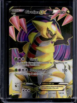 2012 Pokemon Black & White Dragons Exalted Giratina #124 - Image 1