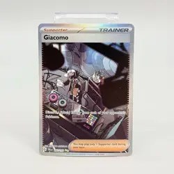 Trainer Giacomo 267/193 Paldea Evolved Special Illustration Rare Pokemon TCG NM - Image 1