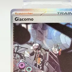 Trainer Giacomo 267/193 Paldea Evolved Special Illustration Rare Pokemon TCG NM - Image 2