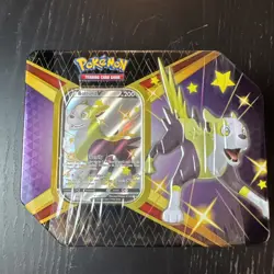 Pokemon TCG Boltund Shining Fates Brand New Factory Sealed V Tin Box - Image 1
