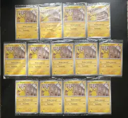 Pokemon TCG MEP Promo Natural History Pikachu At The Museum Jumbo Sealed X 13 - Image 2